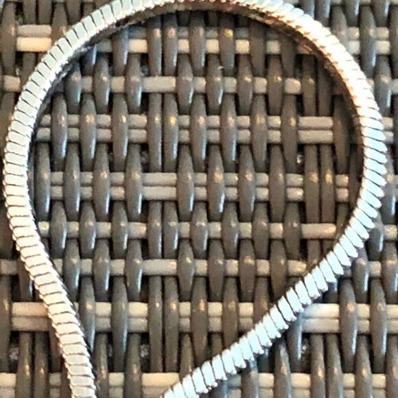 Silver Crisscross Butterly Charm Necklace - Picture 4 of 7